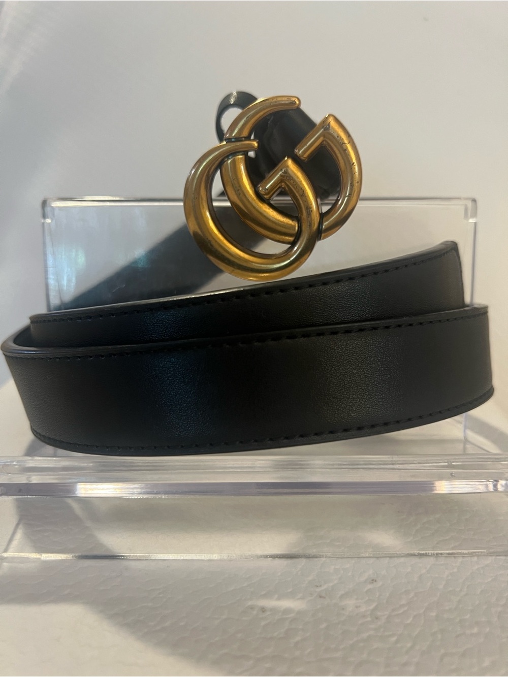 🩷  Gucci GG Marmont belt /leather/ gold hardware 🩷